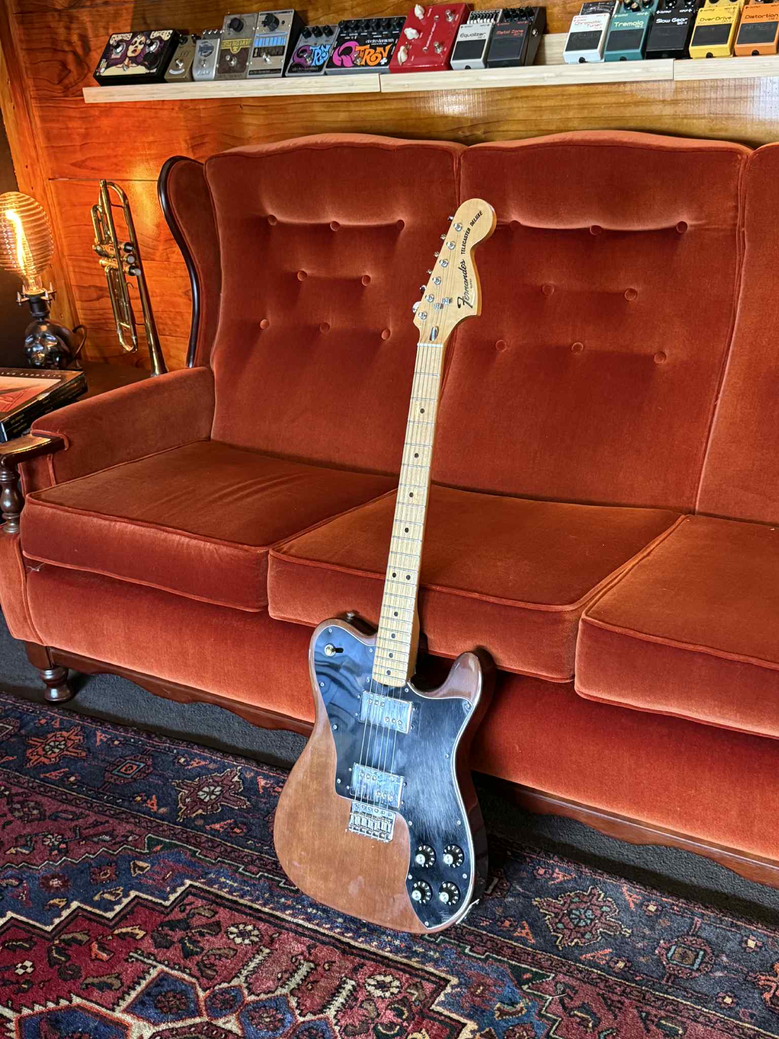 Fernandes Burny Deluxe Telecaster FTD-65 Mocha 1970s | GuitarSmith