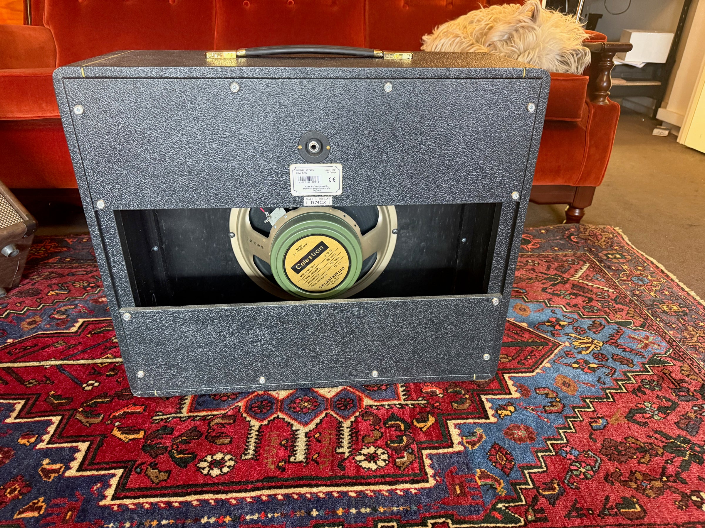 Marshall 1974cx 1x12 cab with celestion G12M Heritage speaker