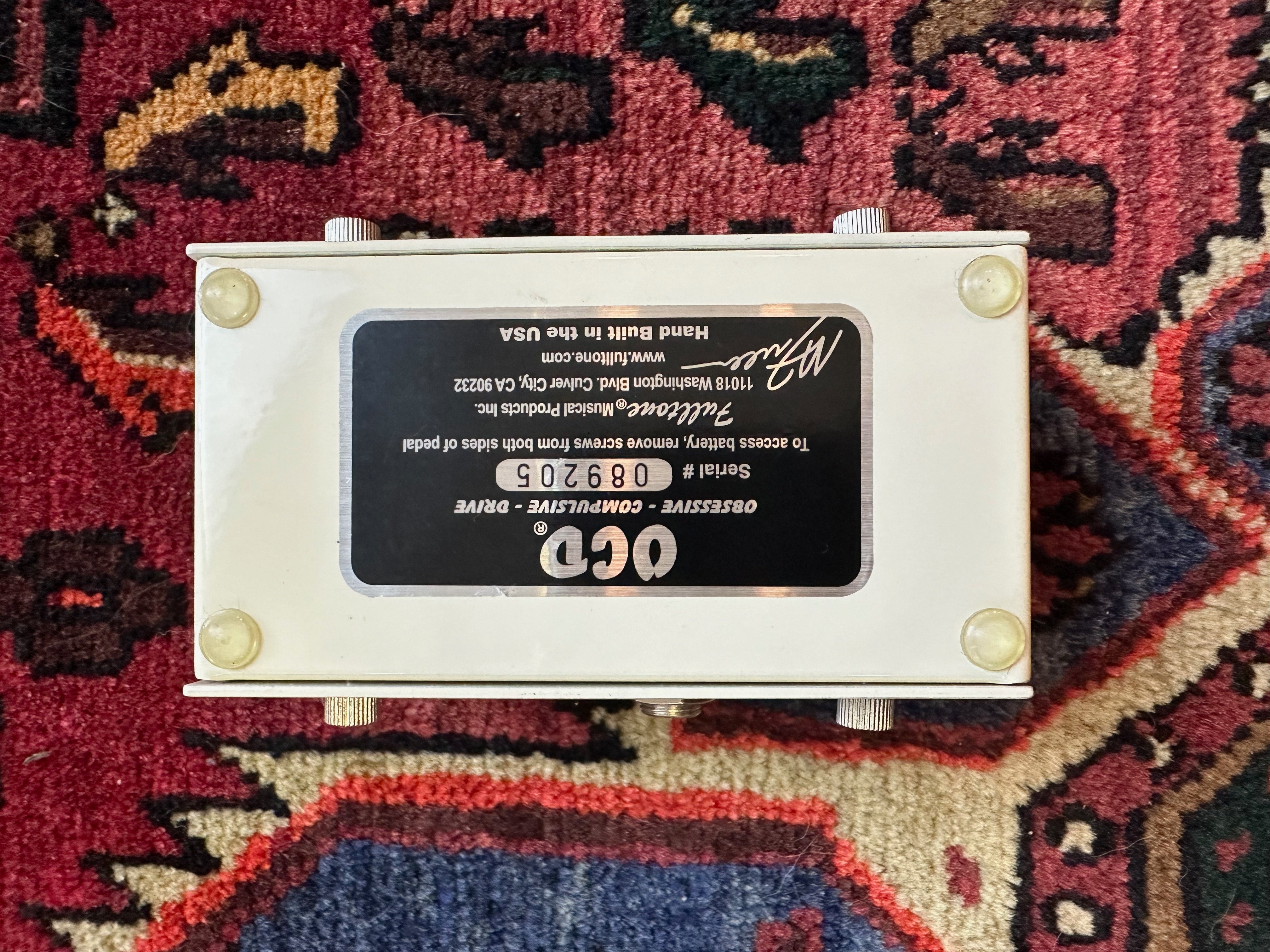 Fulltone OCD V1.7 Overdrive | GuitarSmith Australia Used Guitars
