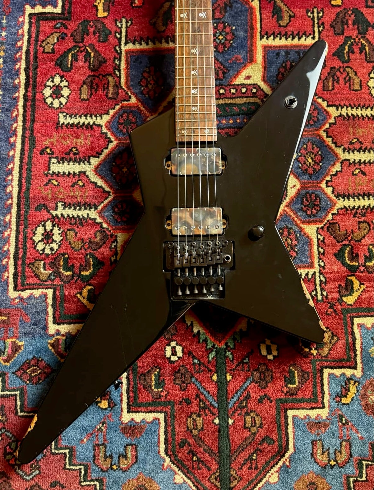 ギター edwards anchang star Edwards Anchang Star E-AS 105SM 2004 Black MIJ ESP – Guitarzilla