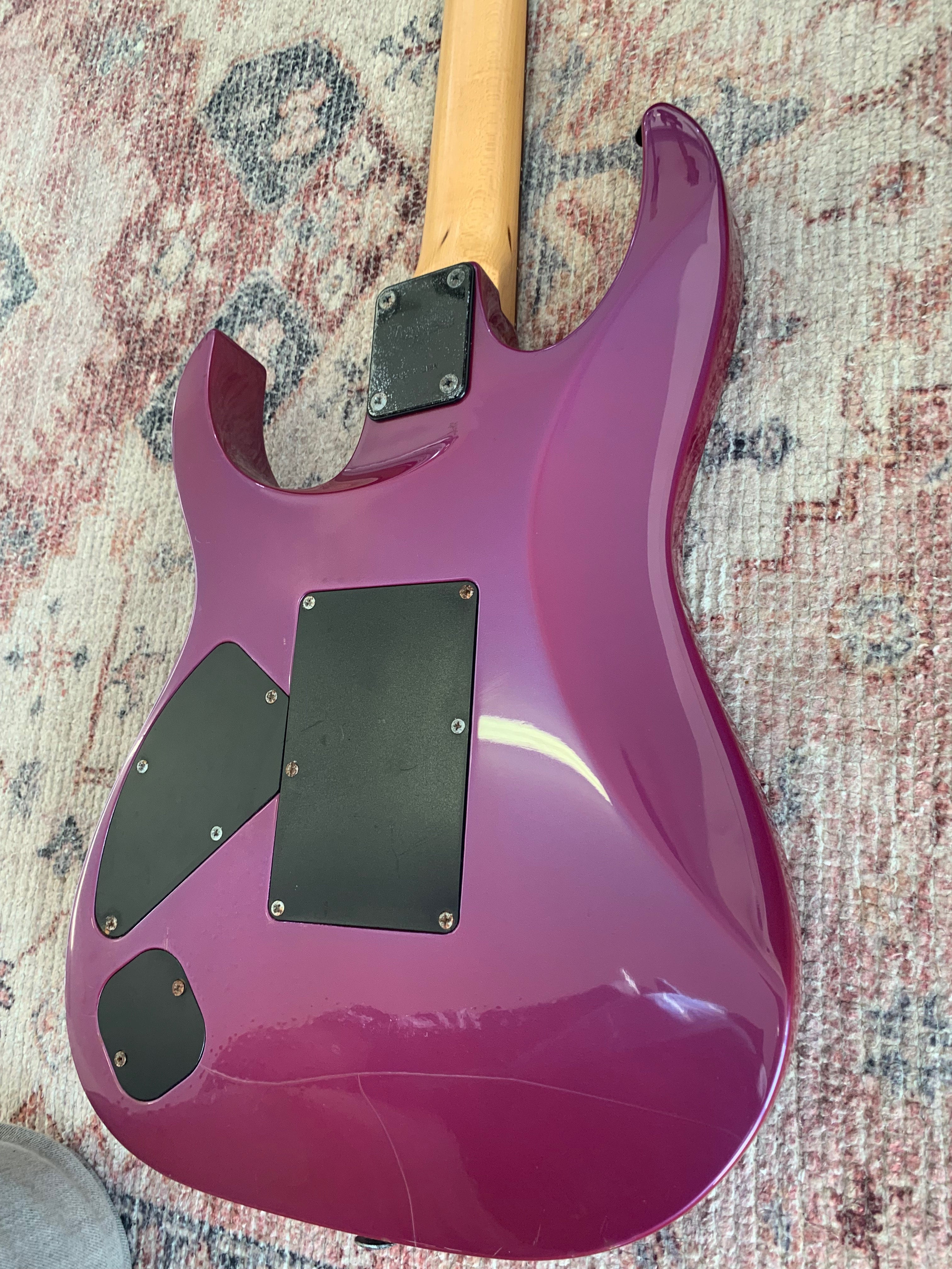 90年製 Ibanez RG560 PN Purple Neon エレキギター Yahoo!オークション -「ibanez rg 560」の落札相場・落札価格