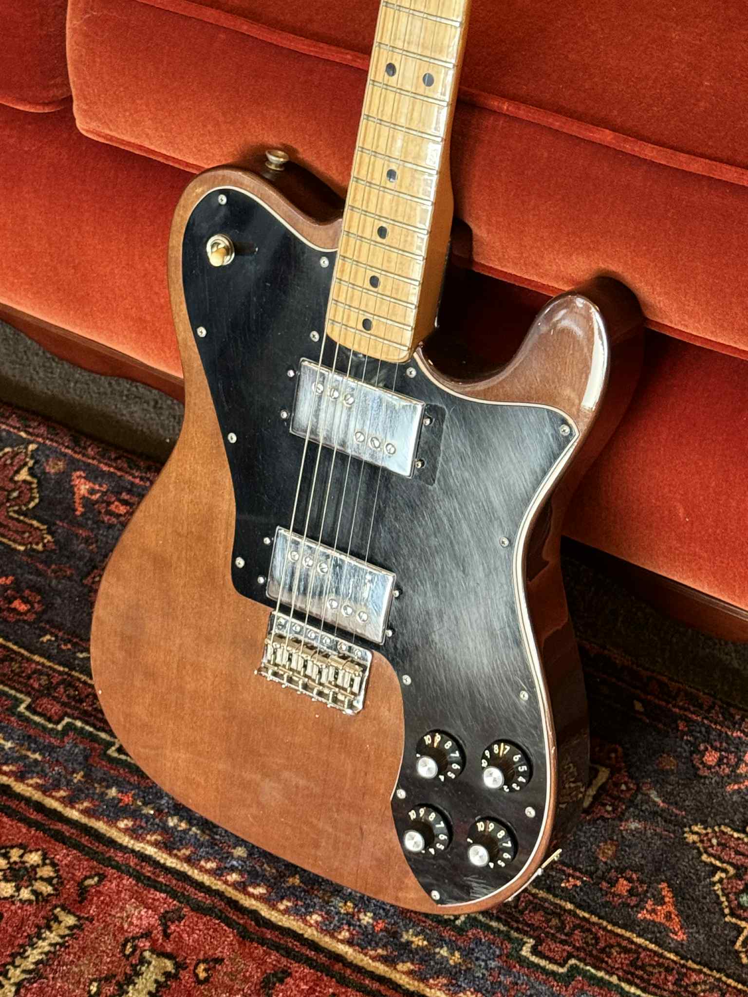 Fernandes Burny Deluxe Telecaster FTD-65 Mocha 1970s | GuitarSmith