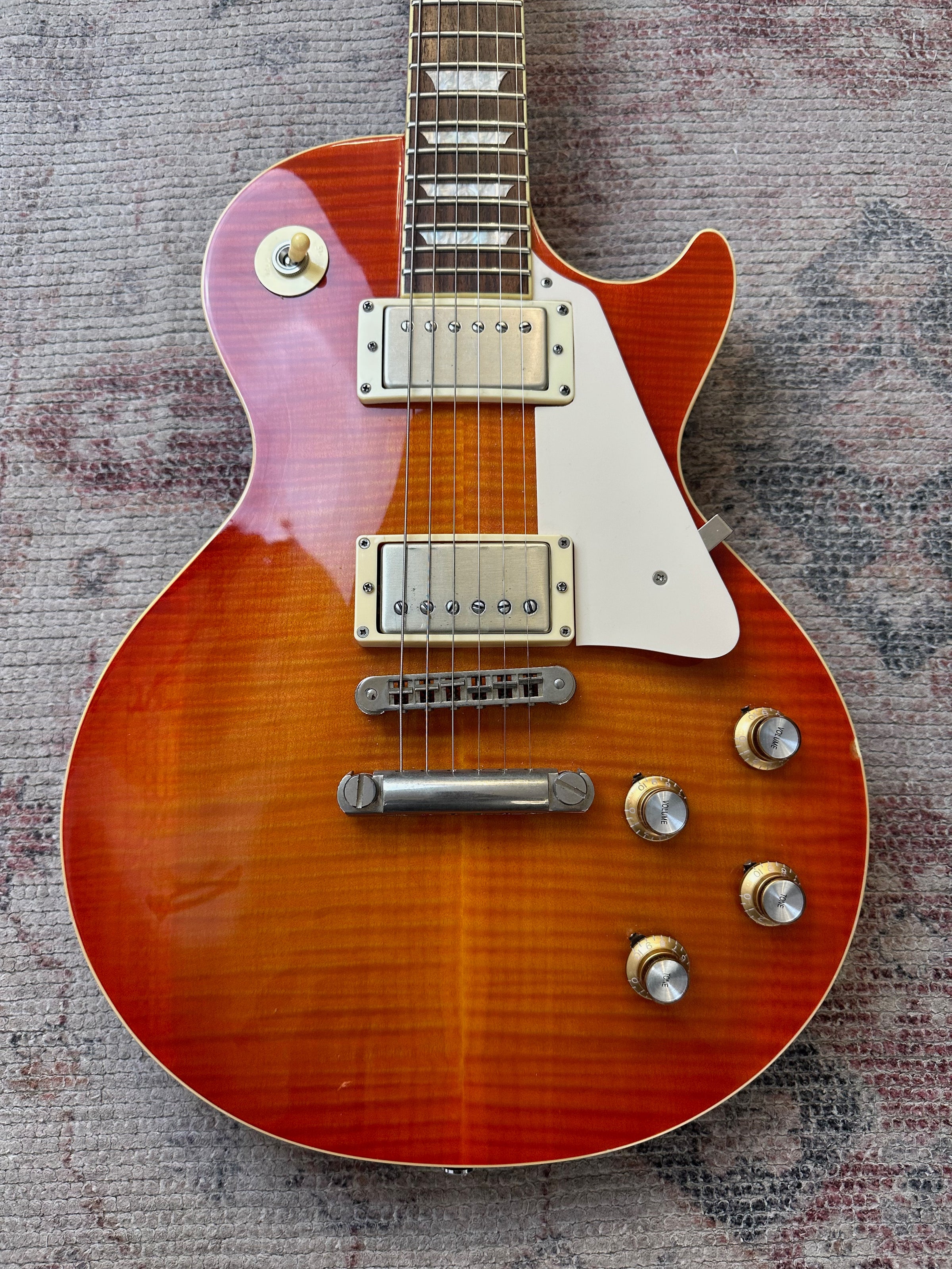 【Burny】Les Paul Model Burny RLC-70 Les Paul Custom MIJ Antique White Antique White Early