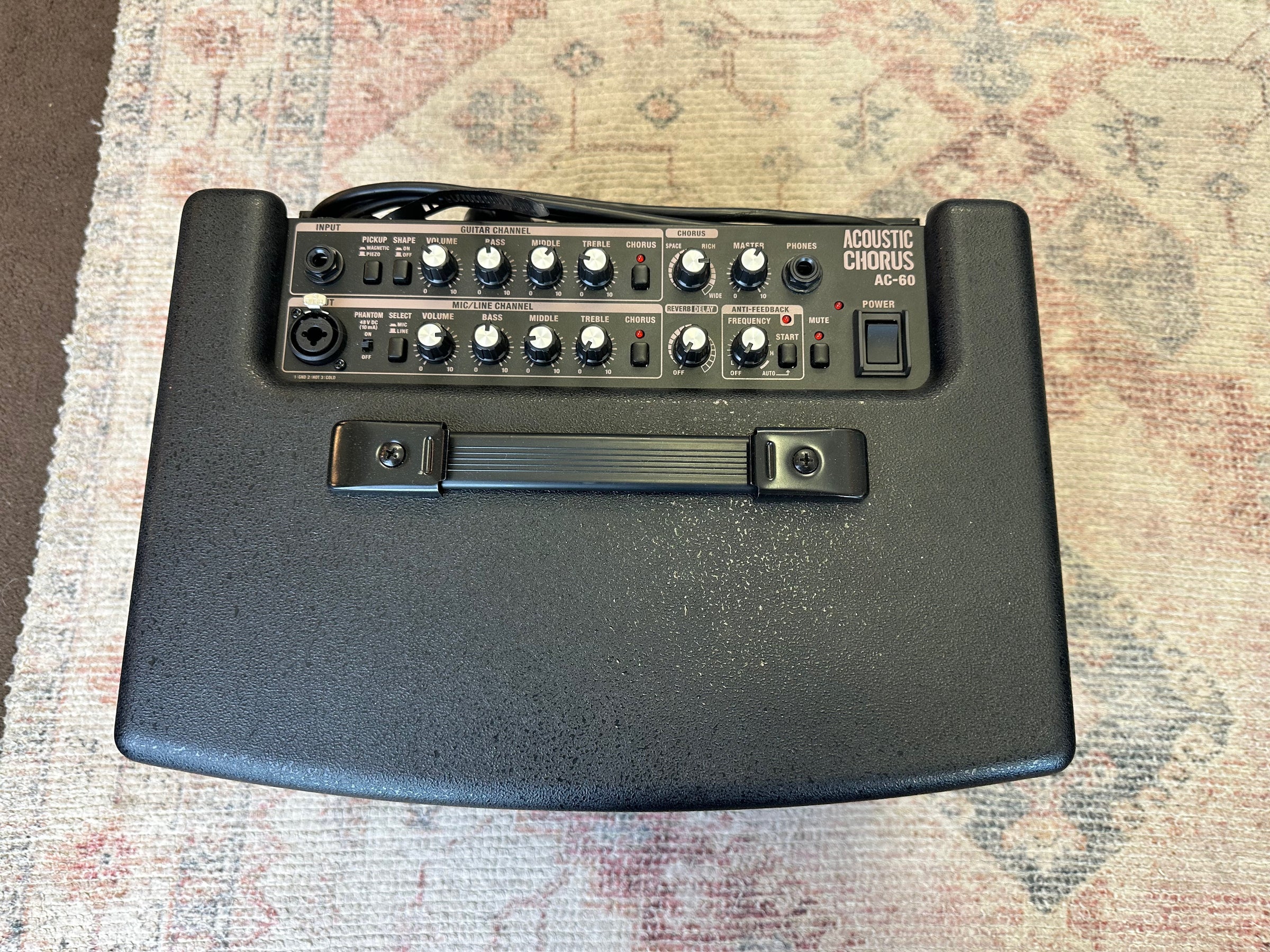 Roland AC-60 Acoustic Chorus Amplifier with Carry Case