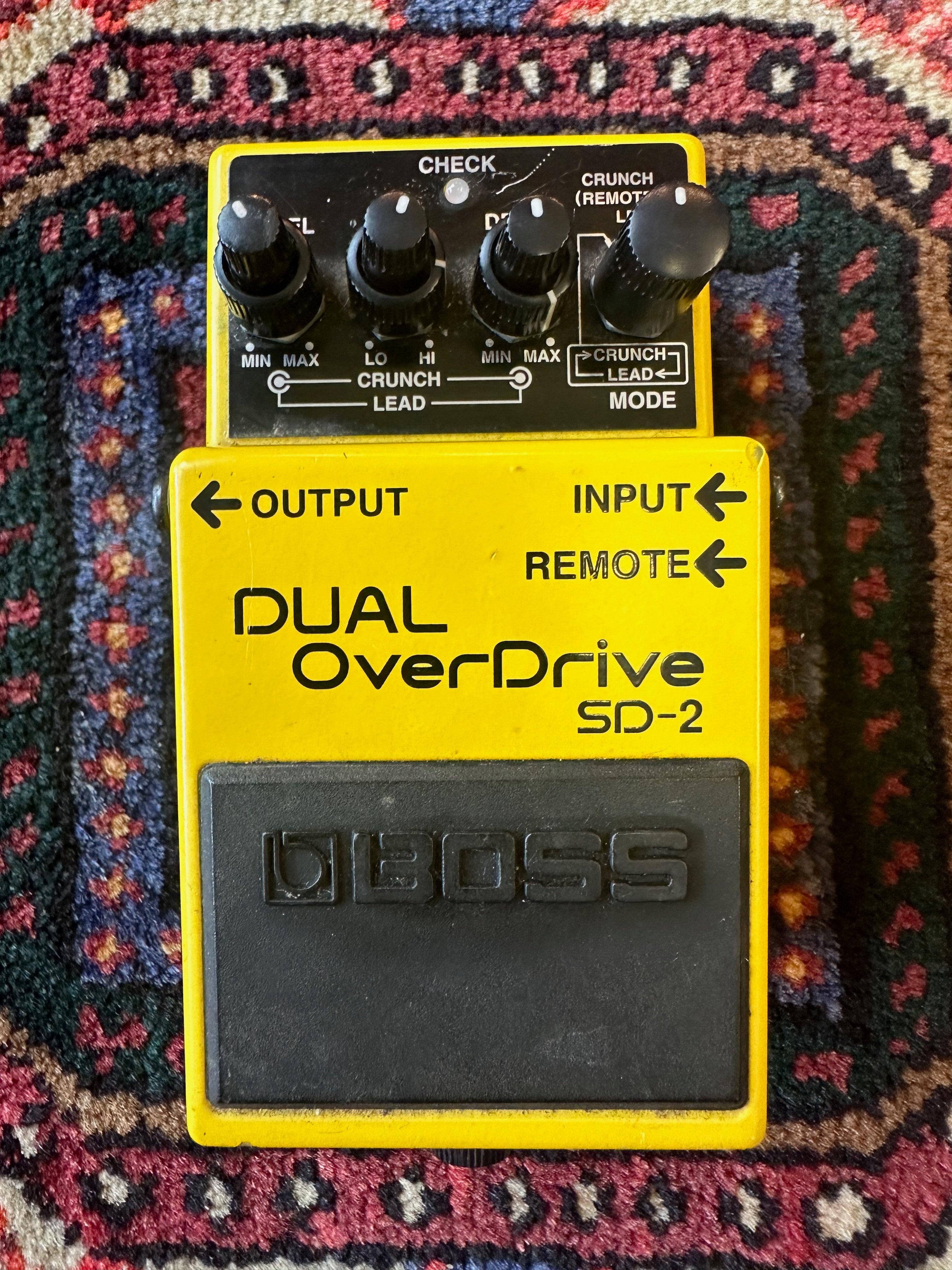 Boss SD-2 Dual Overdrive | GuitarSmith Australia Used Guitars