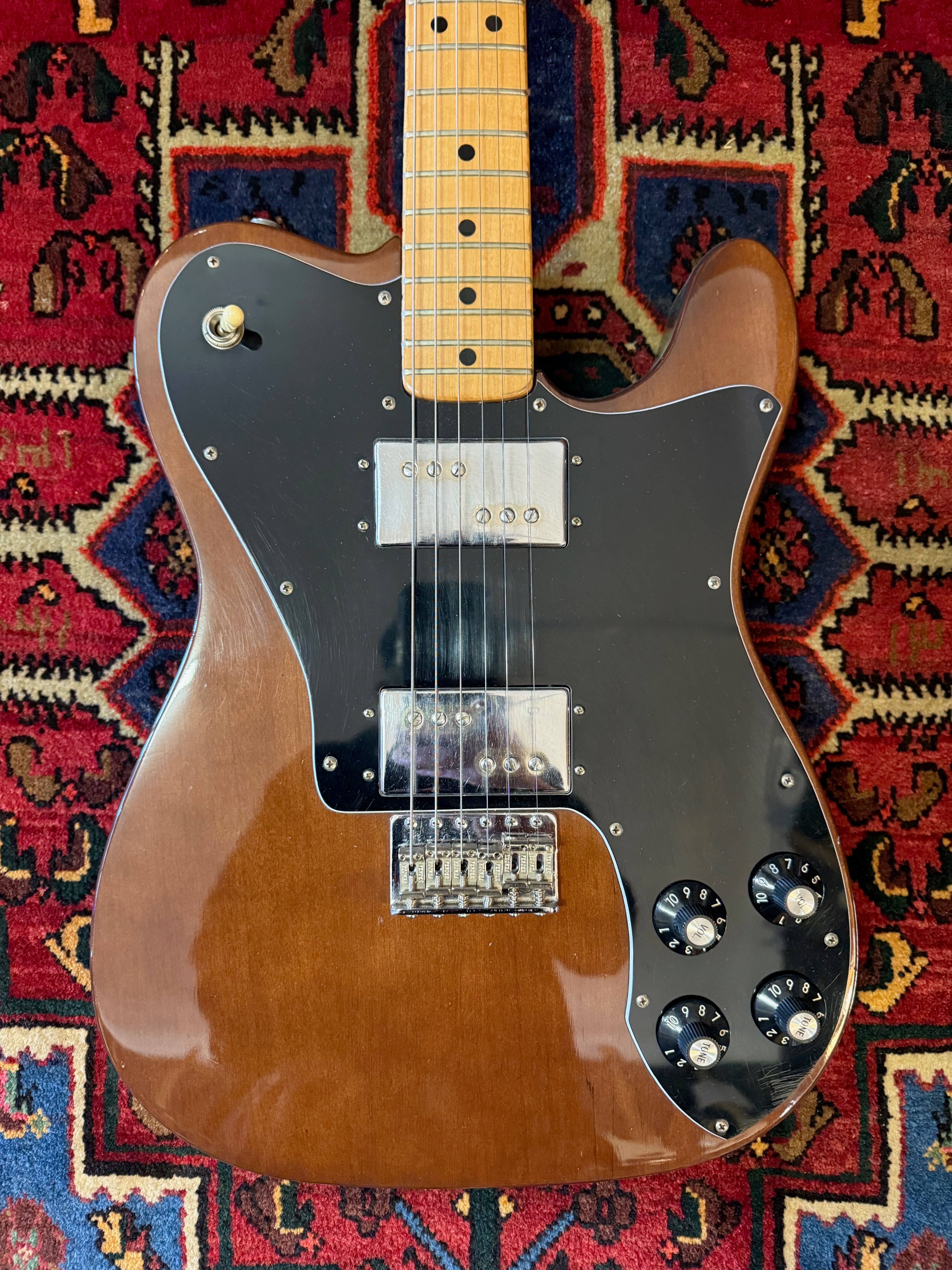 Fernandes Burny Deluxe Telecaster FTD-65 Mocha 1970s | GuitarSmith