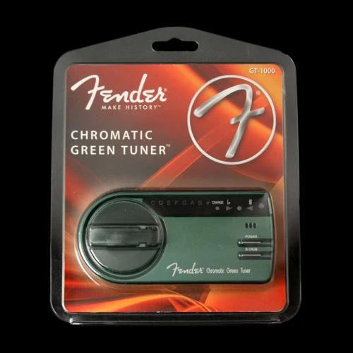 Fender GT1000 Battery Free Chromatic Green Tuner GuitarSmith