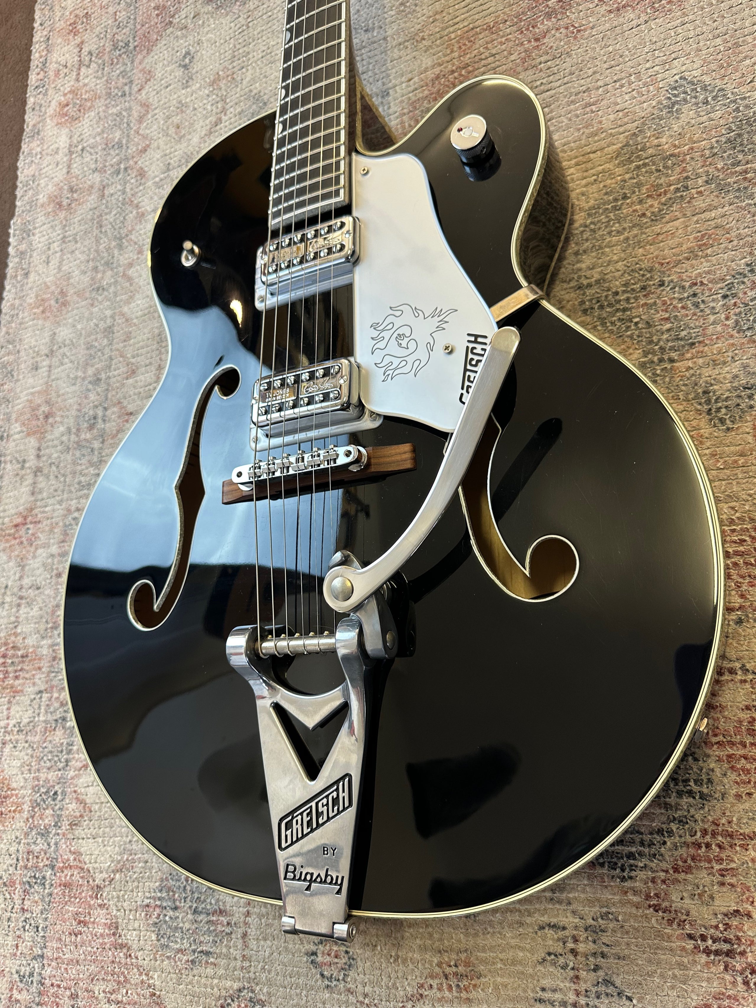 Gretsch Brian Setzer Black Phoenix G6136SLBP Made in Japan 2015 |  GuitarSmith Australia Used Guitars Queanbeyan