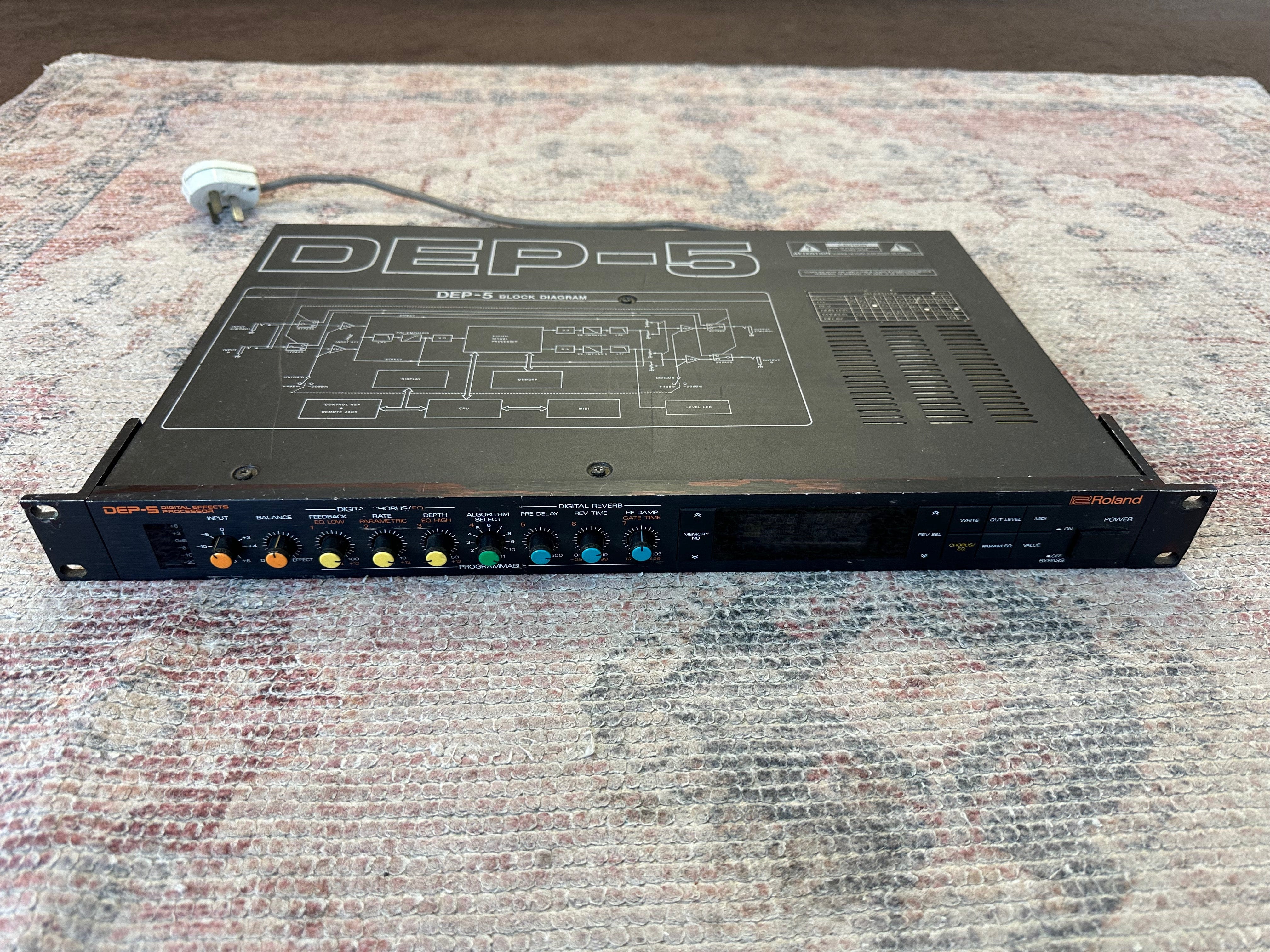 Roland DEP-5 DIGITAL EFFECTS PROCESSOR｜ホビー、カルチャー